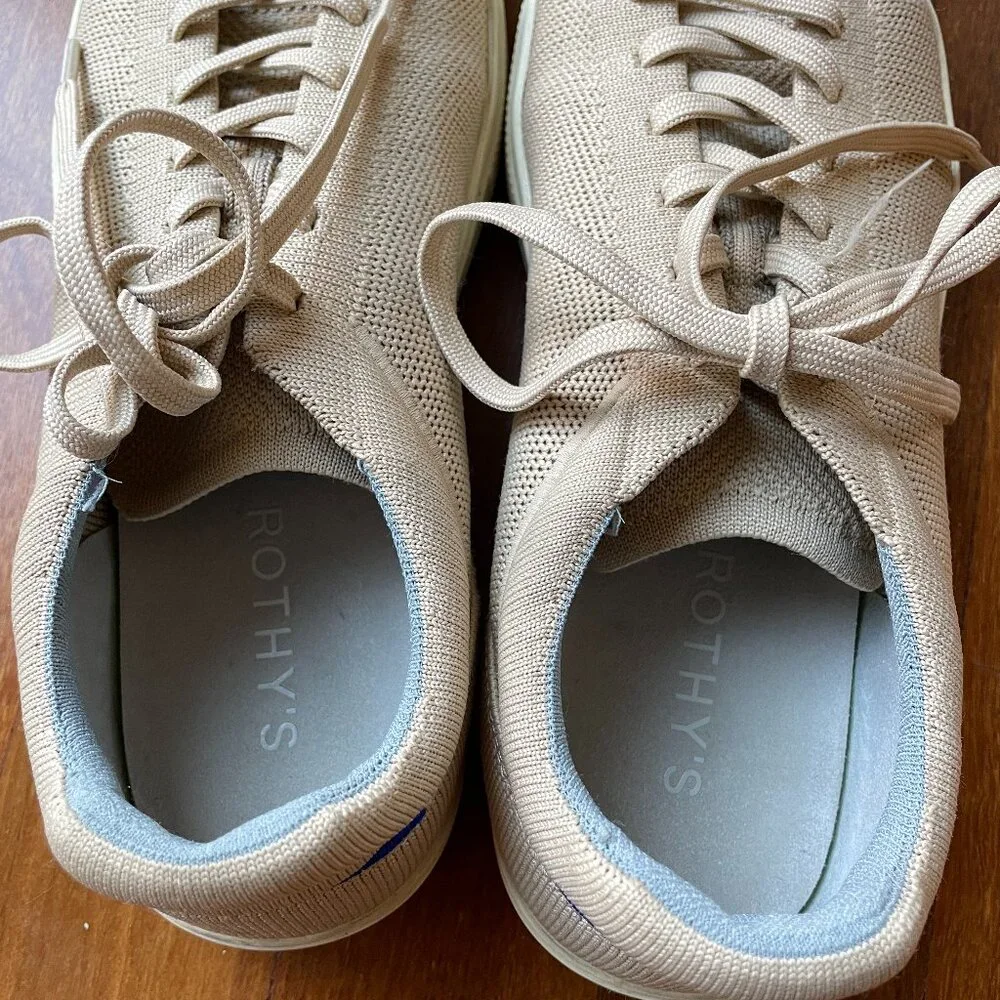 Rothy's Men's Tan RS02 Sz 11 Tan Sneakers
